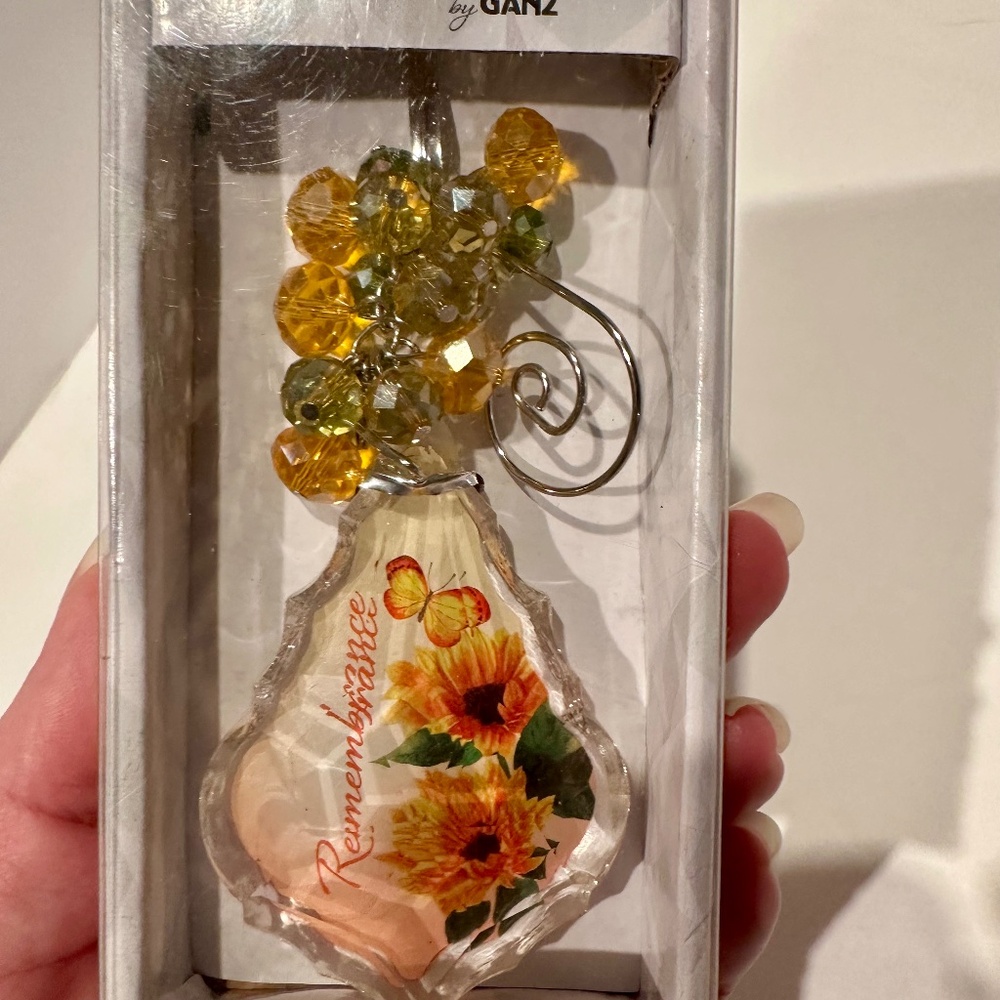 Ganz Crystal Expressions Remembrance Ornament.
